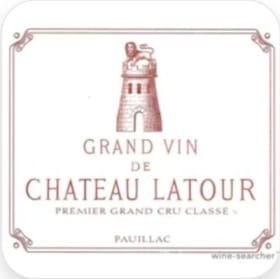 Bouteille de vin Chateau Latour 1999 Pauillac, France item
