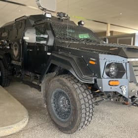 Ride in Boulder Police SWAT Vehicle and Department Tour item