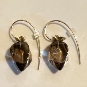 Smoky Quartz Lantern Earrings by Gabriella Kiss(value: $980) item