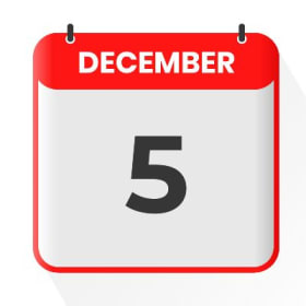 December 5th - 12 Inch Sub item