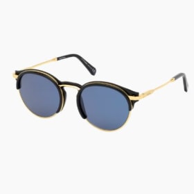 Lunettes de soleil OMEGA, style rond pour homme item