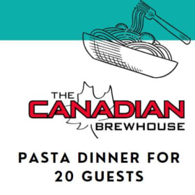 Canadian Brewhouse (Spruce Grove) Pasta Dinner for 20 item