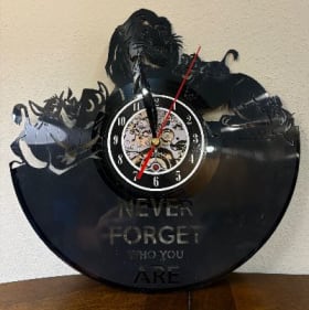 Lion King Record Clock item