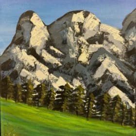 Mountain in Spring item