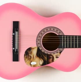 Guitar Signed by Jennifer Lopez item