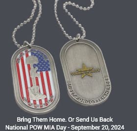 National POW MIA Challenge Coin item