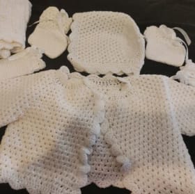 Sweet and Innocent Hand Crochet Set item