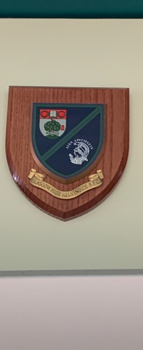 Glasgow High Kelvinside RFC Tour Shield item