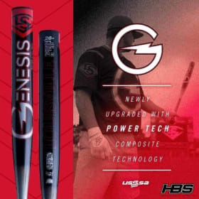 2024 - Genesis 1 Piece USSSA 13" barrel balance bat - 25oz item