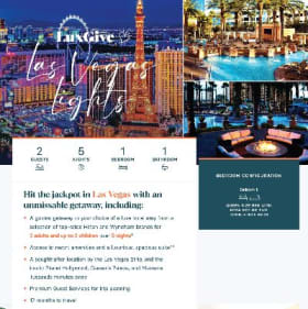 Las Vegas Getaway for 2: 5 Nights item