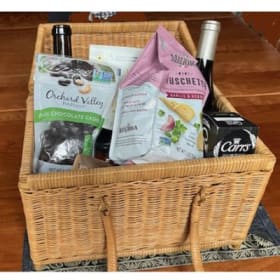 Item #040 - Wine and Chocolates Gift Basket item