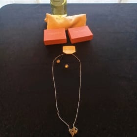 James Avery Texas Earring & Necklace Set item