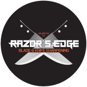 #113: $50 for Knife Sharpening at Razor's Edge in Fallbrook item