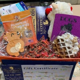 Von Barkees gift basket- item