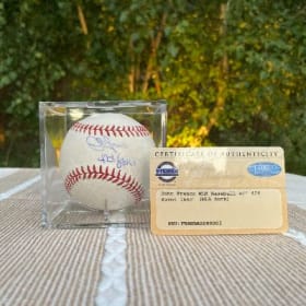 #111: John Franco Signed Baseball ($50 VALUE) item