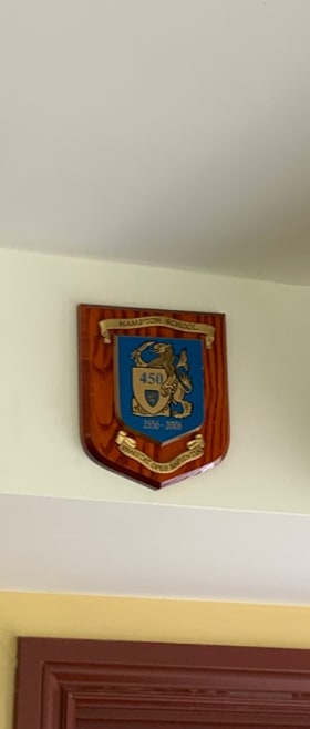 Hampton School Tour Shield item