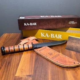 Couteau KA-BAR Fighter plain black item