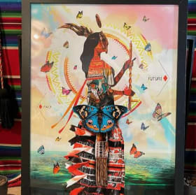 "Mother Earth" Framed Original Art Print by Brian Larney item