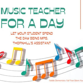 Music Teacher for a Day item