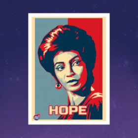 Nichelle Nichols Lt. Uhura HOPE item