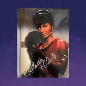Signed 8"x10" Nichelle Nichols as Lt. Uhura (C) item