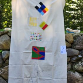 Community Painted Tablecloth #024 item