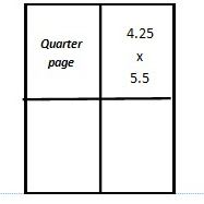 Quarter Page Ad item