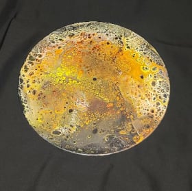 39: Upcycled vinyl record - Nancy Rousell item