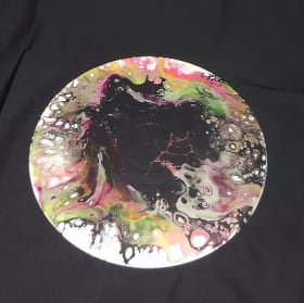 37: Upcycled vinyl record - Nancy Rousell (Value $40) item