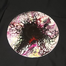 38: Upcycled vinyl record - Nancy Rousell (Value $40) item