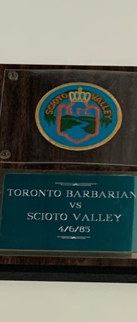 Scioto Valley Tour Shield 1985 item