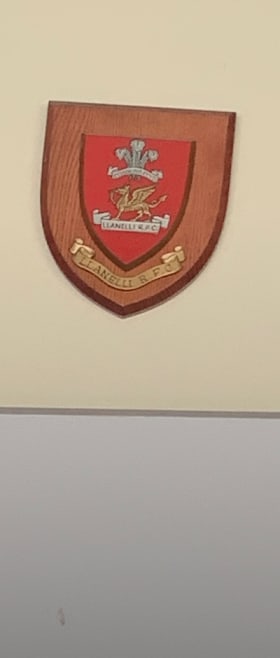 Llanelli RFC Tour Shield item