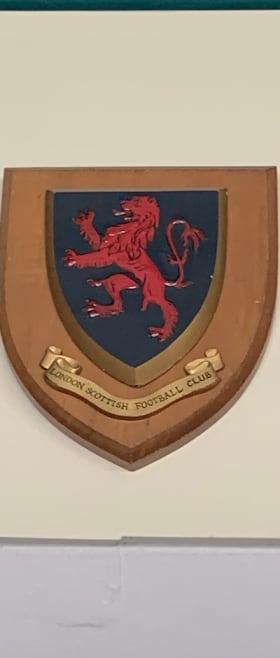 London Scottish Football Club Tour Shield item
