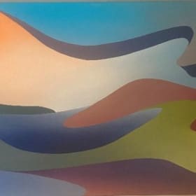 Joel Masewich painting: Intimate landscapes, 36 x 24 acrylic item