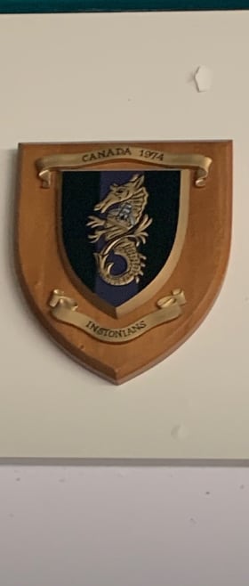 Instonians Tour Shield 1974 2 item