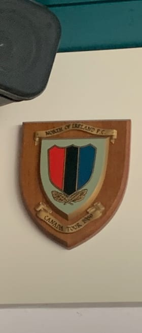 North of Ireland Tour Shield item
