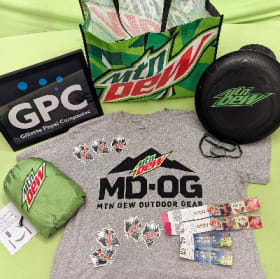 #9 - Mt Dew Prize Package item
