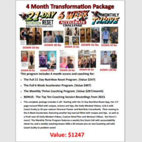 Personal Training* item