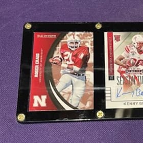 Nebraska Football Trading Cards item