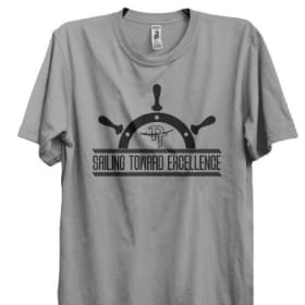 Pine Tree T-Shirt GRY Sailing Youth Small - Adult XL item