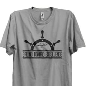 Pine Tree T-Shirt GRY Sailing  Adult 3XL item