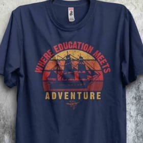 Pine Tree T-Shirt Adventure Adult 4XL item