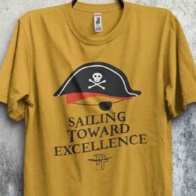 Pine Tree T-Shirt YLW Sailing Adult 4XL item