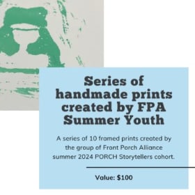 Set of 10 pieces of art created by FPA Summer Youth item
