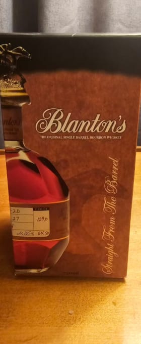 Blanton's Straight from the Barrel item