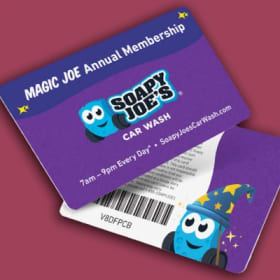 #101: Soapy Joe's Car Wash Annual Membership ($426 VALUE) item