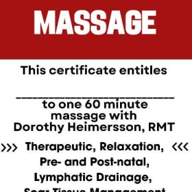 60 Minute Massage item