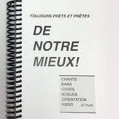 Livret de chant "De notre mieux" item
