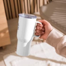 Walk by Faith Travel Mug item