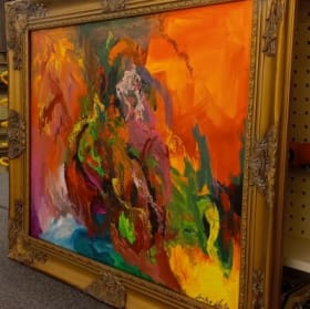 Photo of Lester White Painting